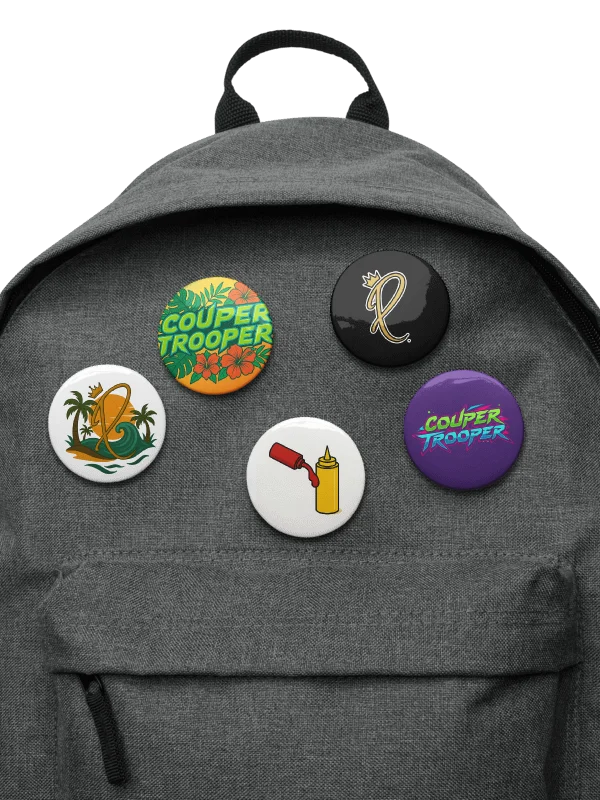 Tropical Vibes Pin Button Set product image (1)