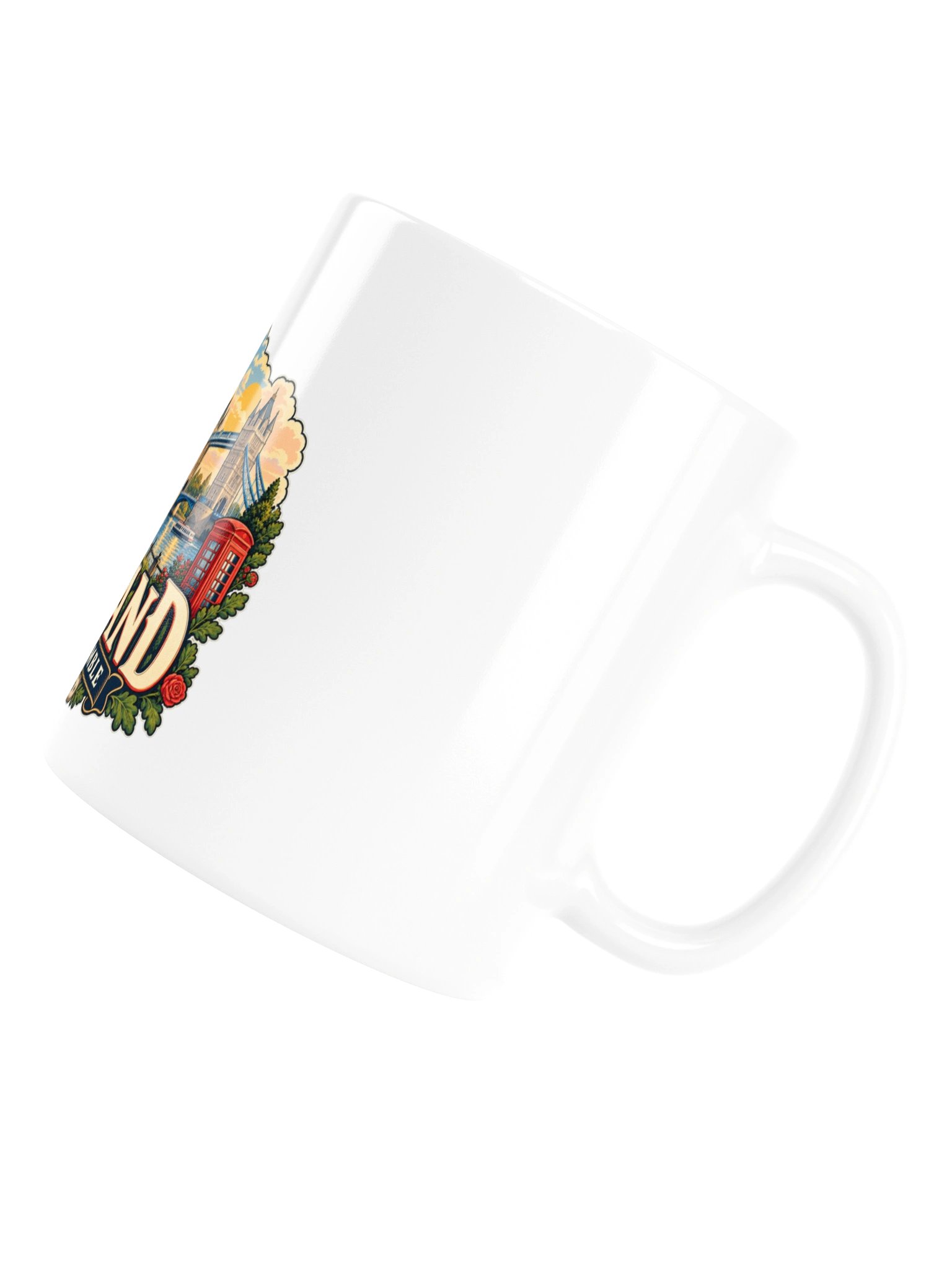 England Big Ben & Tower Bridge Ceramic Coffee Mug | WanderOdd product image (6)