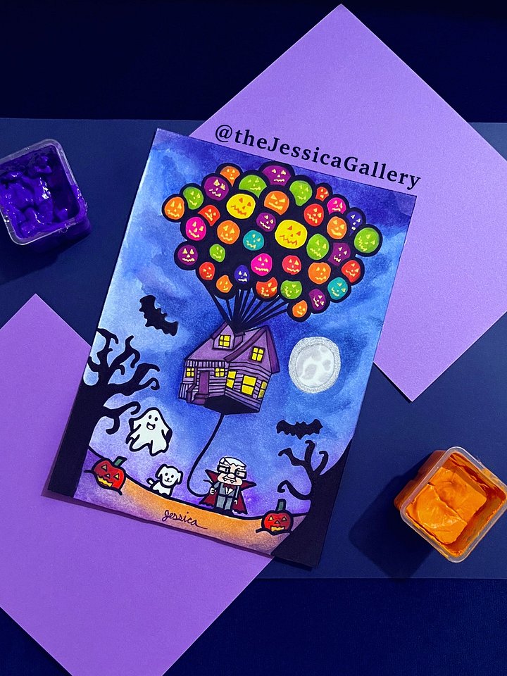 Balloon Adventure Art Print product image (2)