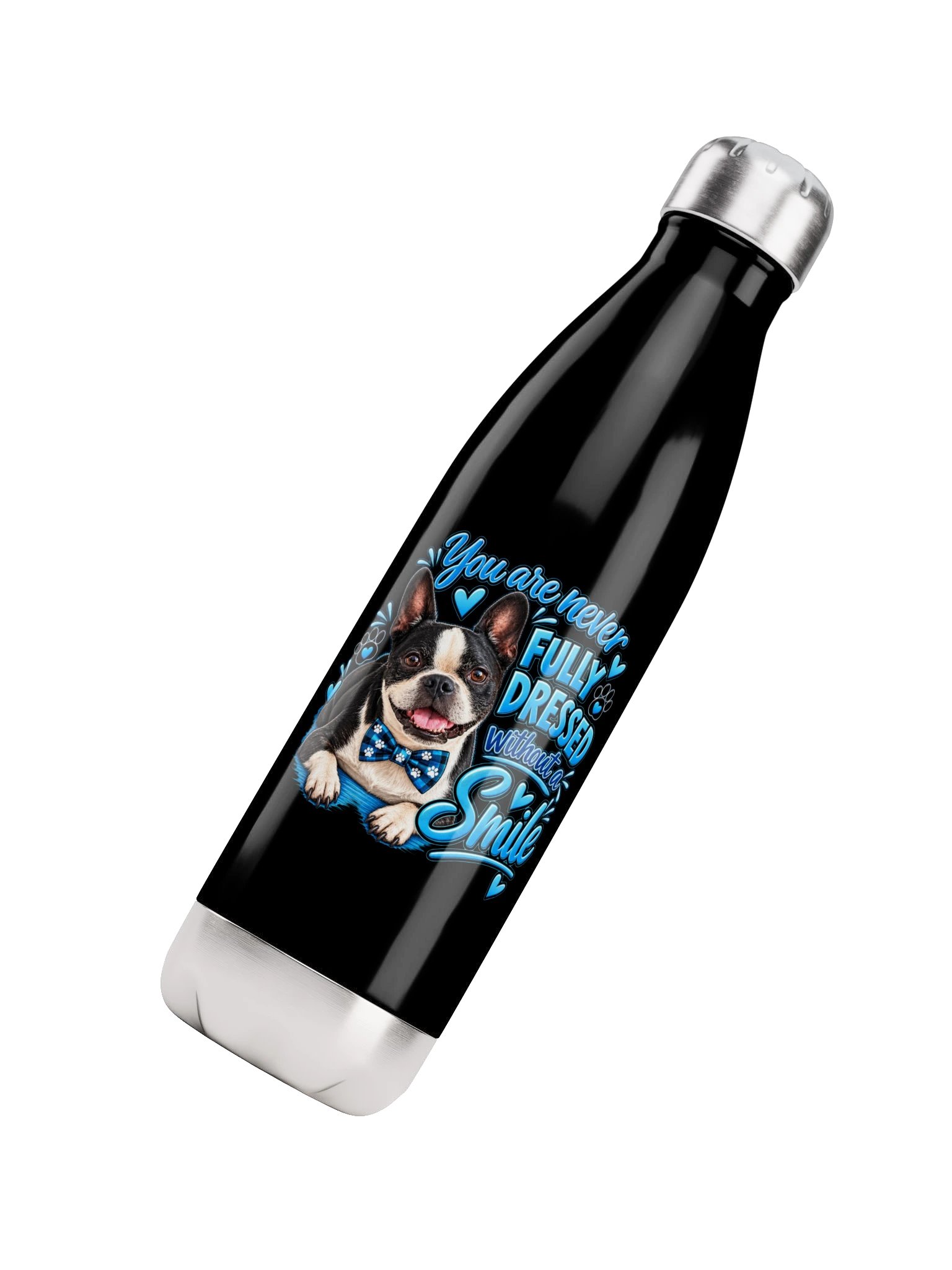 You Are Never Fully Dressed Stainless Steel Water Bottle product image (7)