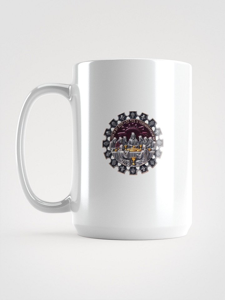 Apostolic Communion Mug, Grace and Mercy Ritual Cup, Sophisticated Faith Gift product image (1)
