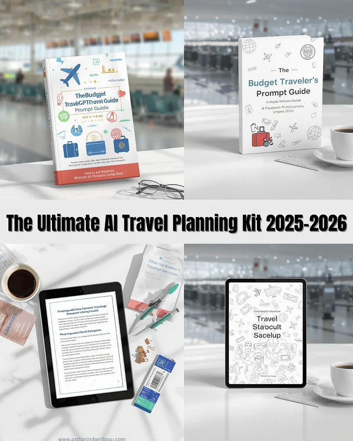 The Ultimate AI Travel Planning Kit 2025-2026 product image (2)