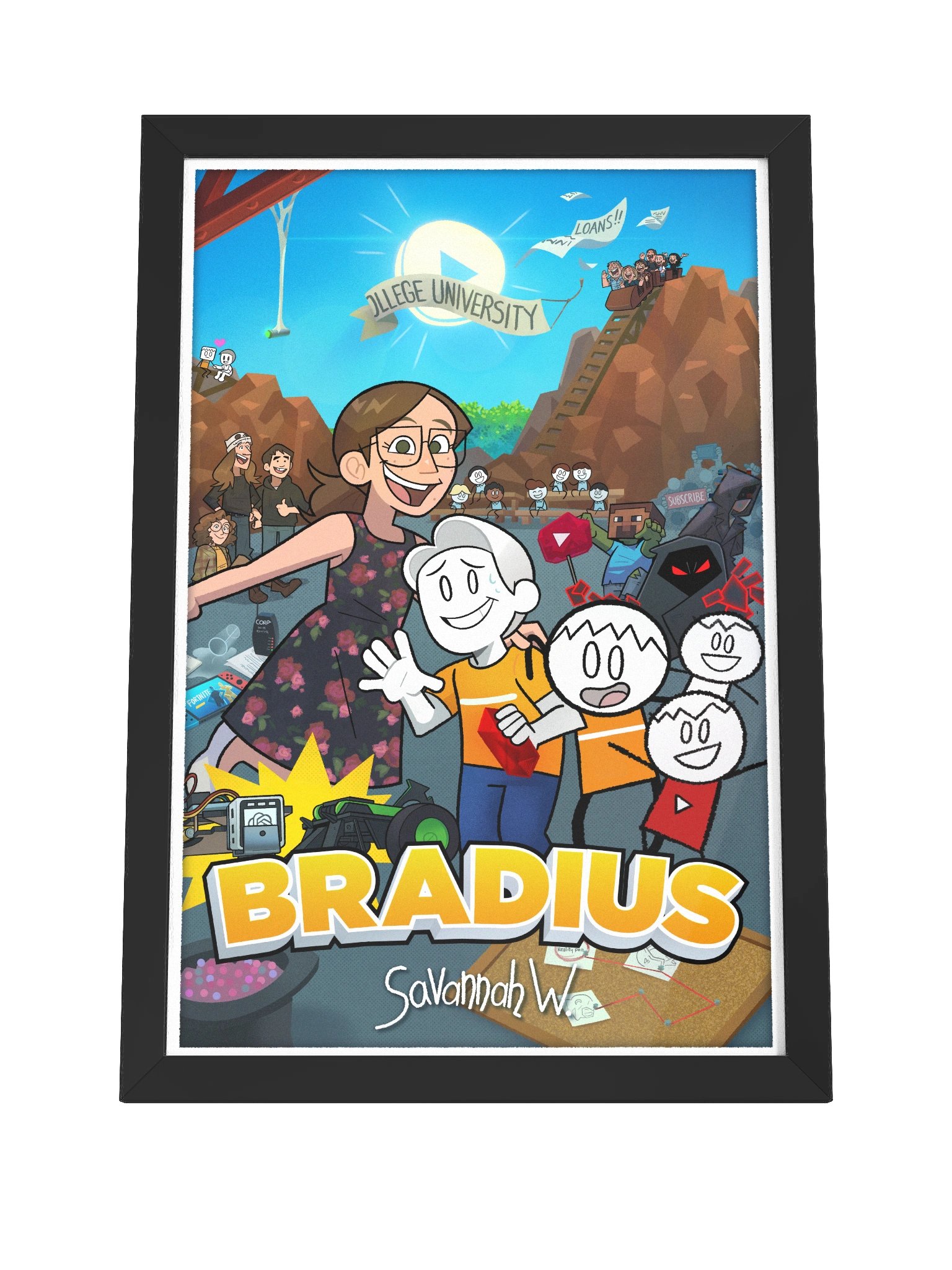 Bradius (Complete Series) Framed Poster product image (4)