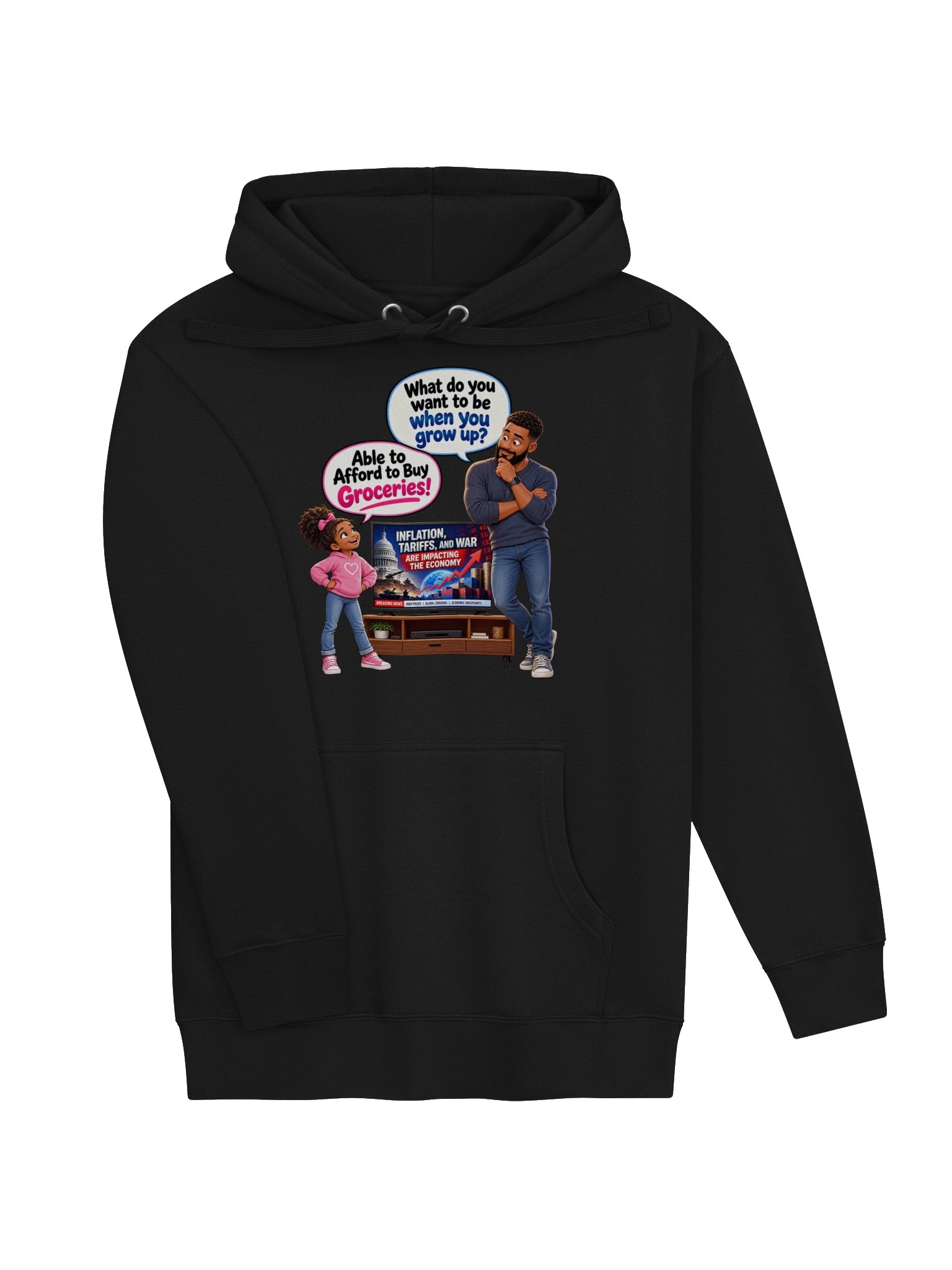 ABLE TO AFFORD TO BUY GROCERIES! HOODIE product image (3)