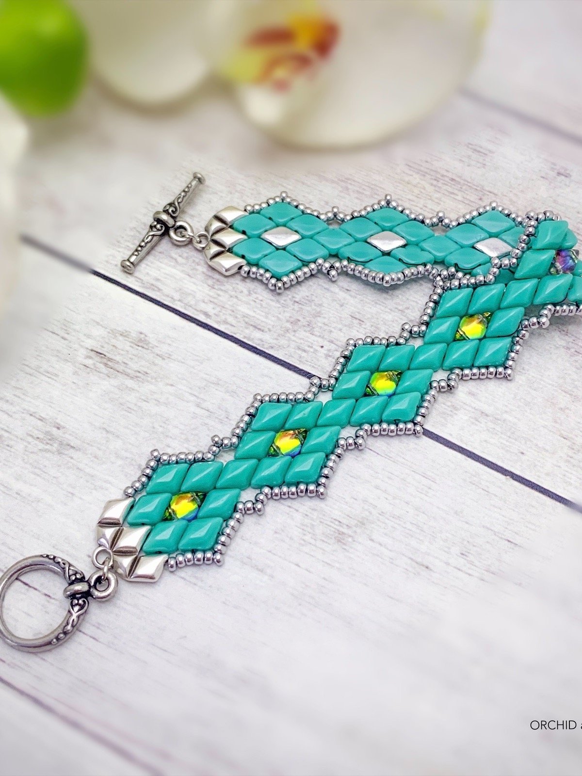 Backlit GemDuo Bracelet - Turquoise product image (1)