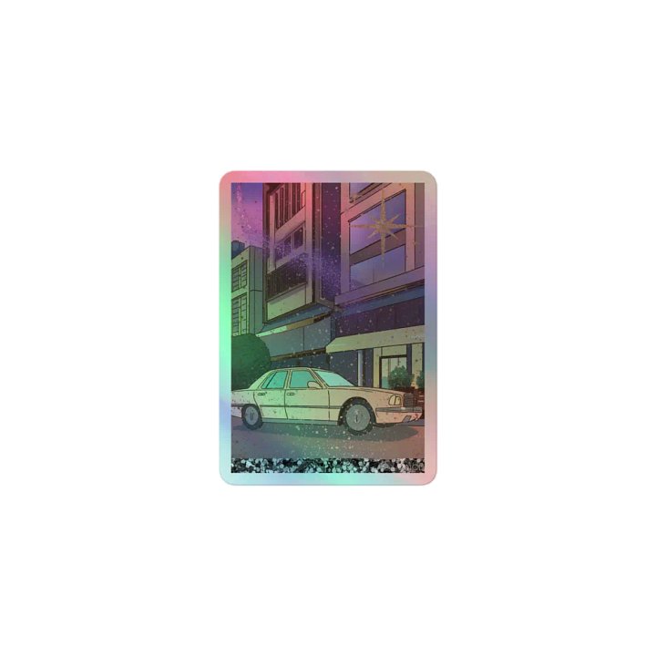 Midnight Calm Club | Good Days & Sunsets Holographic Sticker Collection product image (1)
