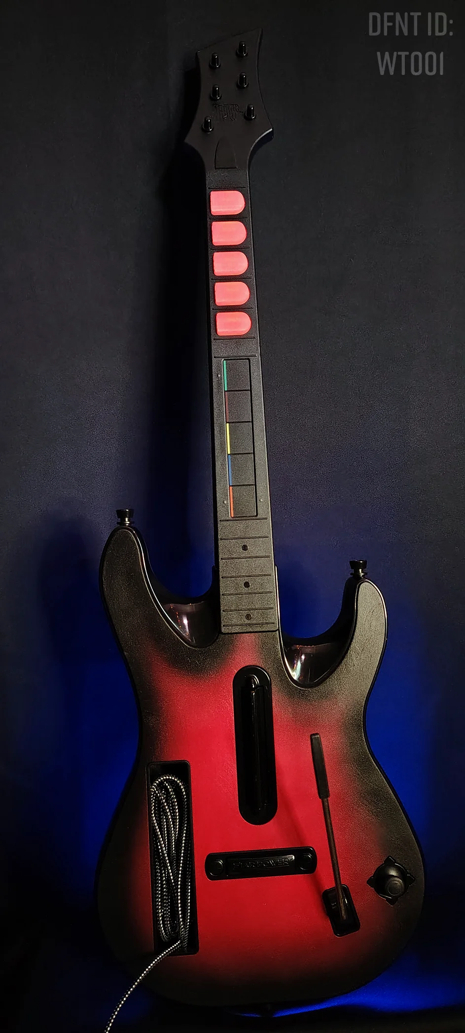 [WT001] Red Burst Custom Modded WT Guitar product image (1)