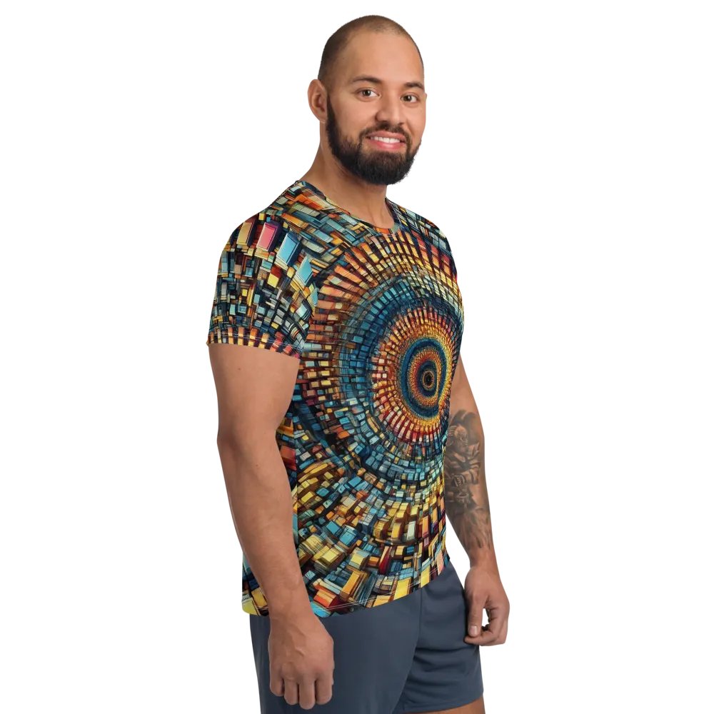 Spiral Spectrum All-Over Athletic Tee product image (4)