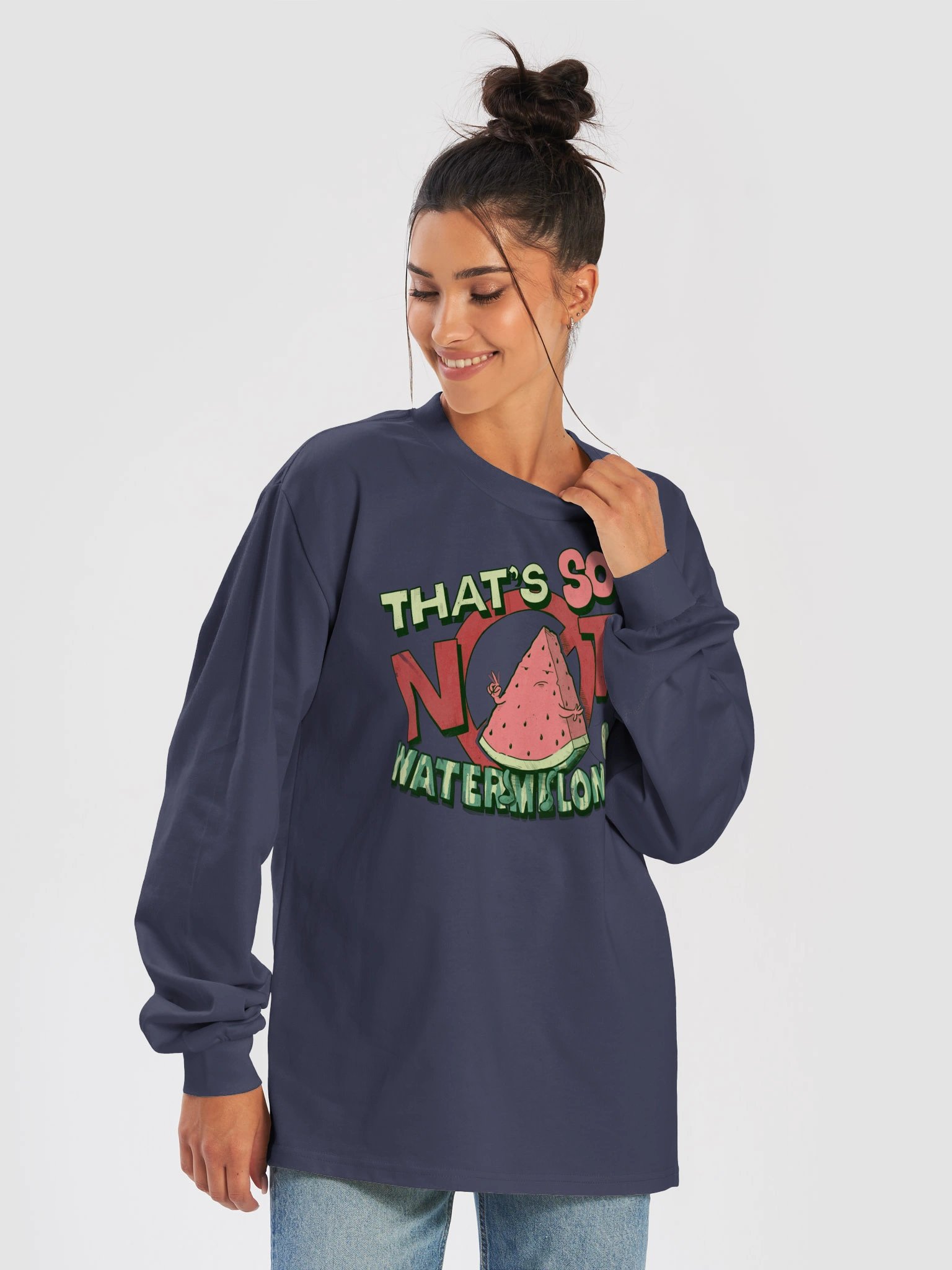 That's So Not Watermelon Long Sleeve Tee product image (3)