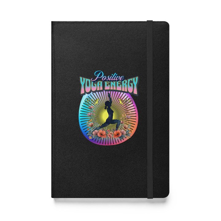 Positive Yoga Energy Hardcover Notebook product image (1)