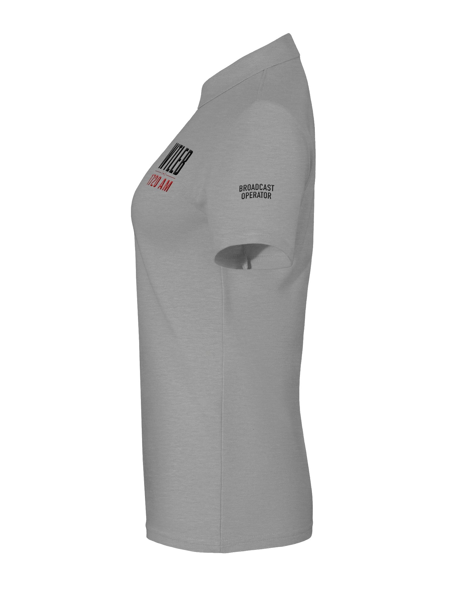 Women's WTLEB 1720 AM Official Station Polo - Black Logo - BROADCAST OPERATOR product image (2)