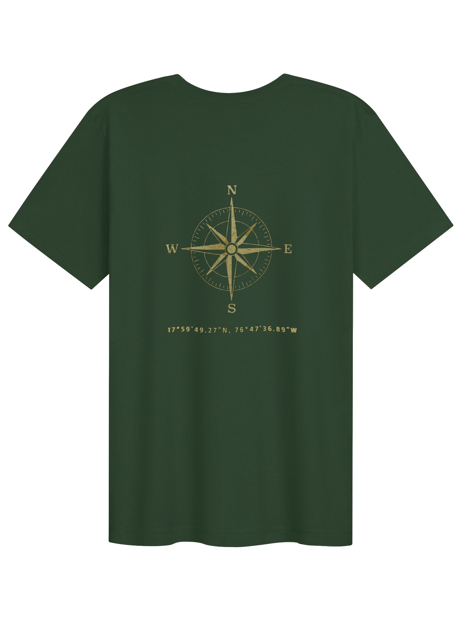 Compass - Jamaica - Vintage Gold | Supersoft T-Shirt product image (2)