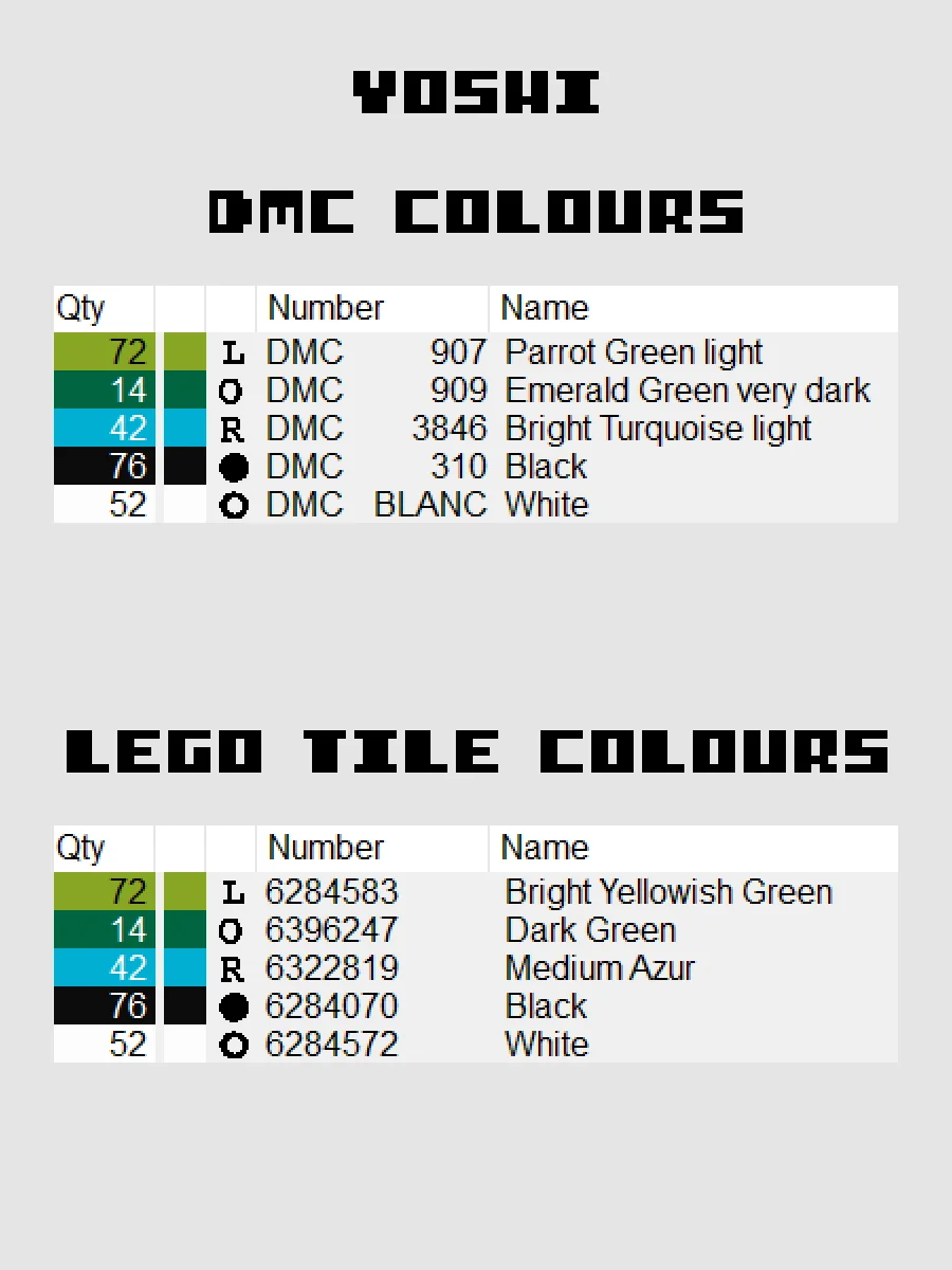 Yoshi Pixel Art product image (4)