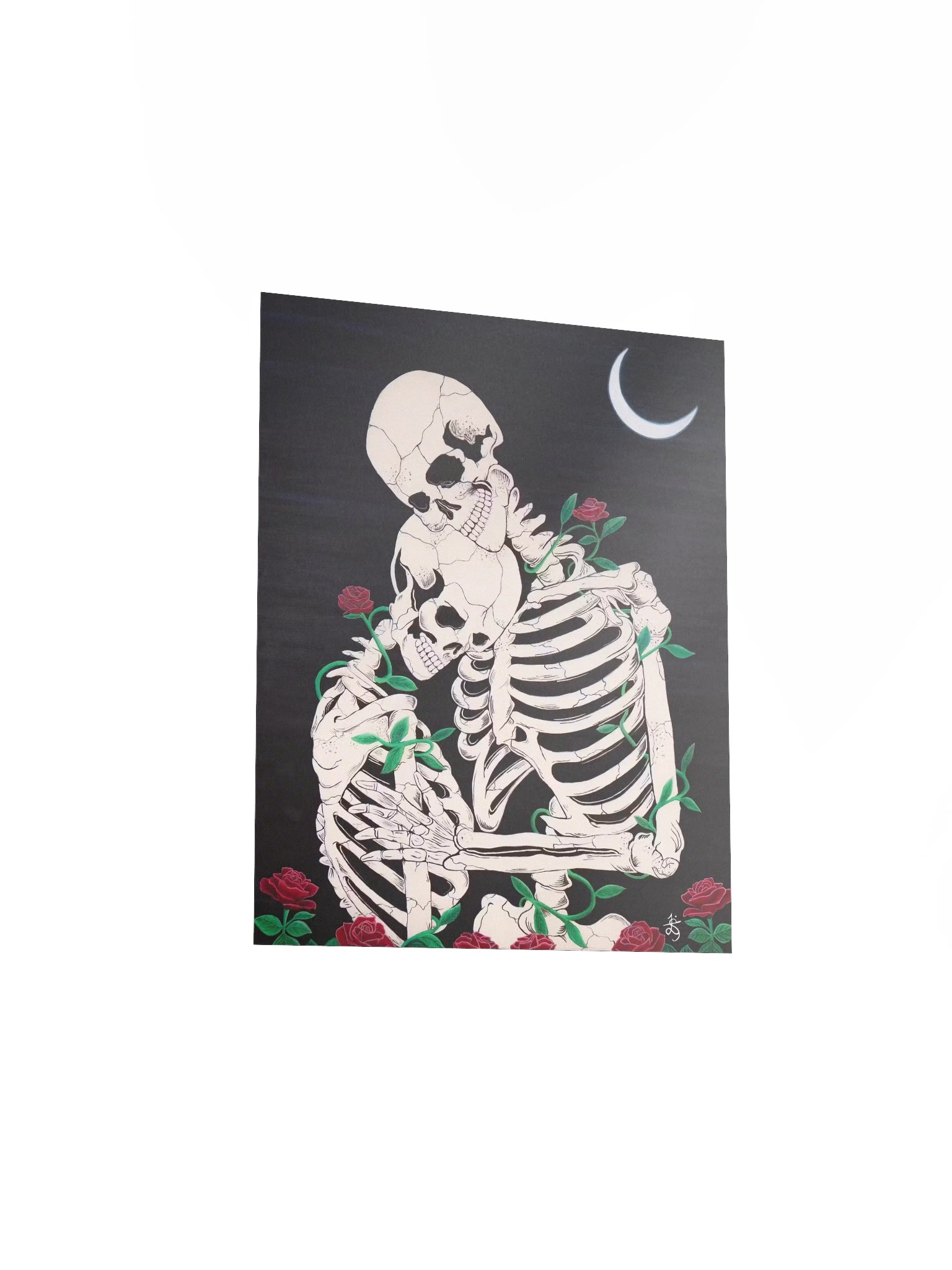 Skeleton Lovers Original Art Print product image (6)
