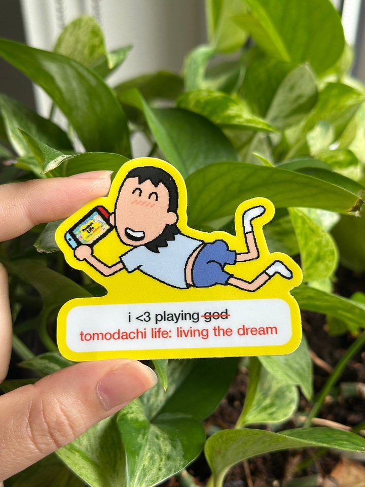 Living the Dream Sticker product image (1)