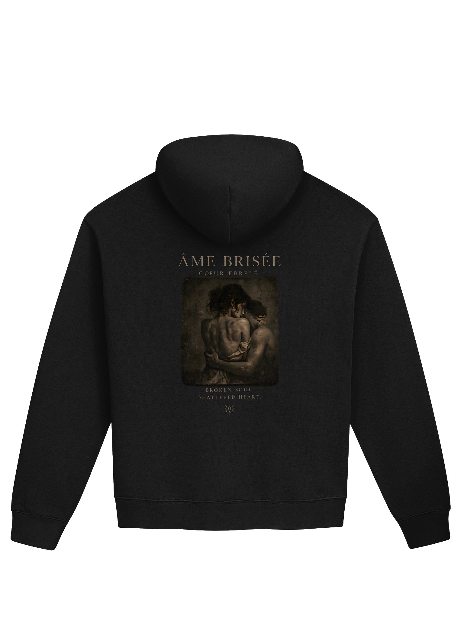 Áme Brisée Artistic Vintage Hoodie — Romantic Renaissance Art Sweatshirt product image (1)