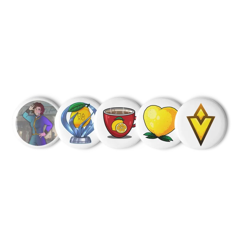LetitiaLemon Button Badges Set 1 product image (3)