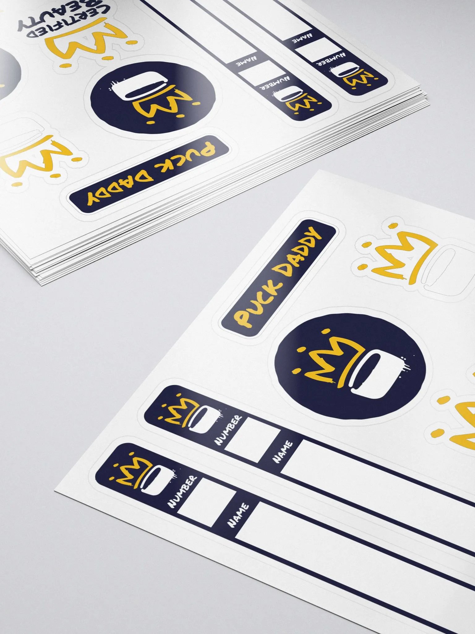 Puck Daddy Sticker Sheet product image (5)