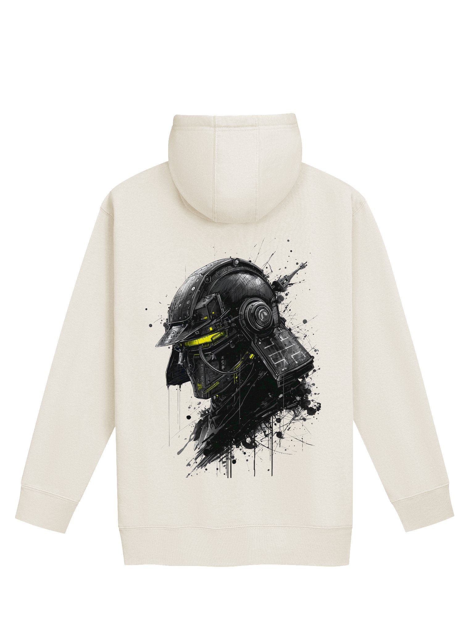 HAZARD EDITION: Electric Yellow & Black Ink Graphic Premium Hoodie & Sweatshirt Collection product image (1)