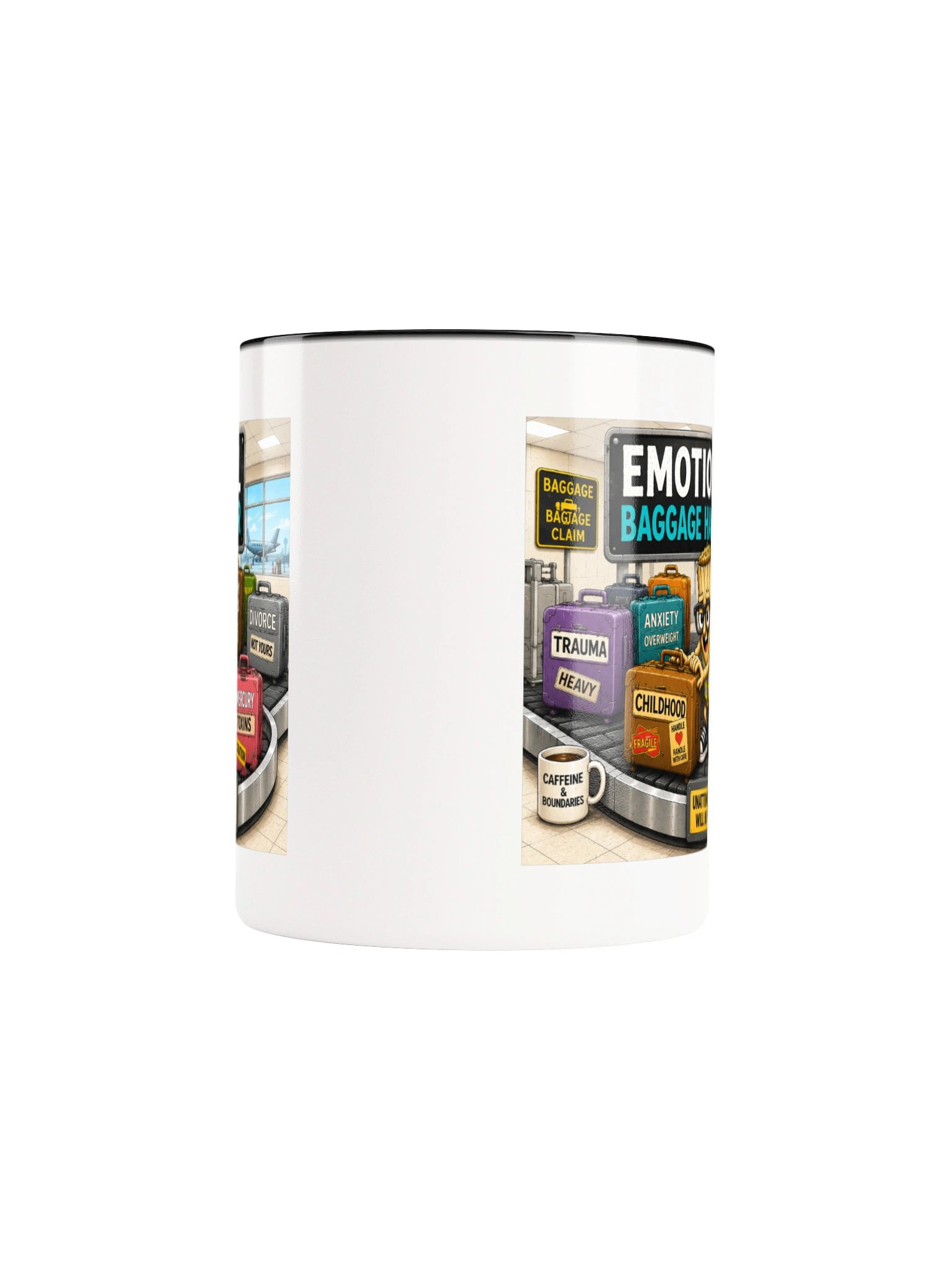 Smudgy The Emotional Baggage Handler | Ceramic Mug 11oz or 15oz product image (85)