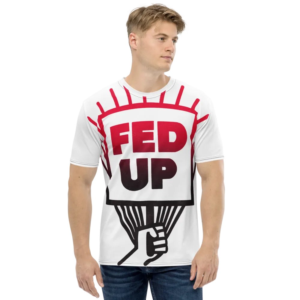 Fed Up Big Print T-shirt product image (1)