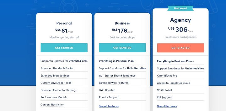 Neve Wordpress Theme (Themeisle) Full Agency Pack — Worth $306 — for Just $99. Unlimited Website Use product image (2)