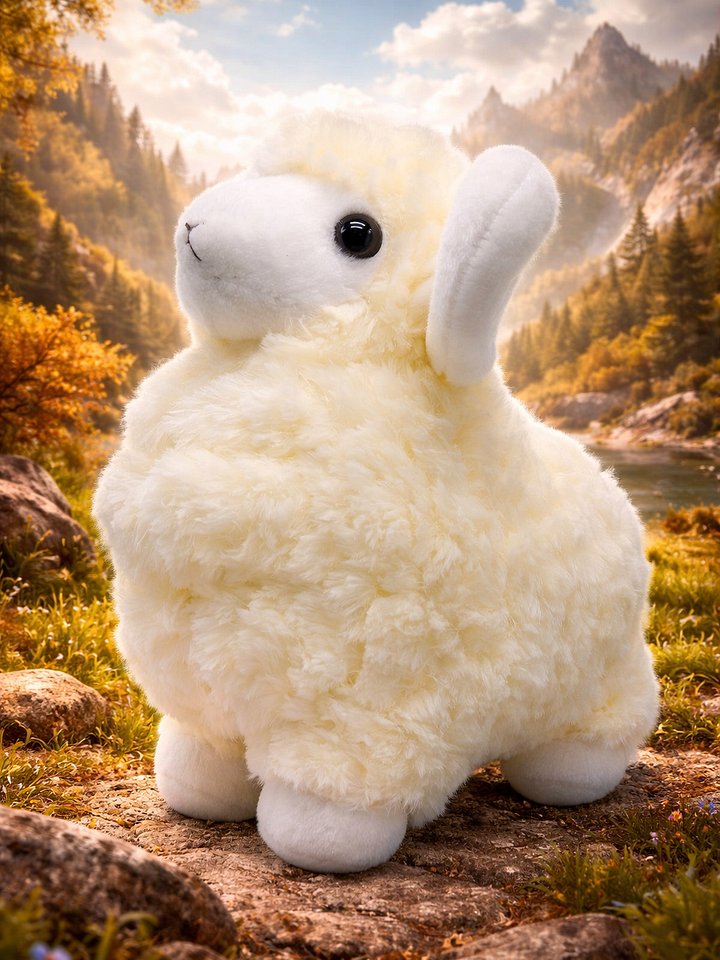 The Armored Kingdom Little Lamby Cuddle Buddy Sheep Plushie-Plush Toy-Ultra Soft-Snuggly product image (1)