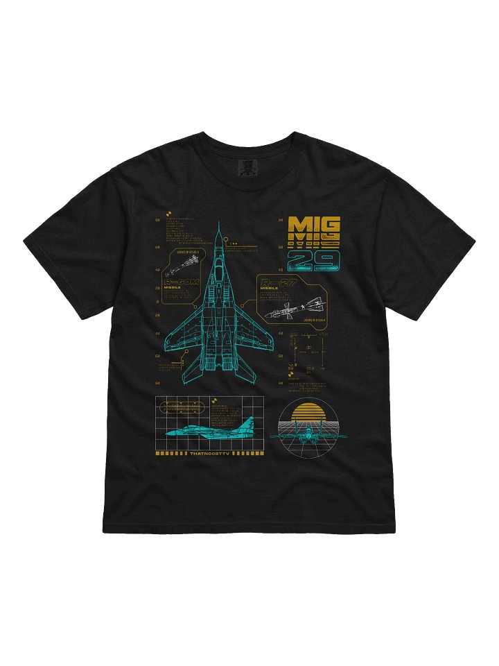 MiG-29 Tech Schematic Print product image (1)