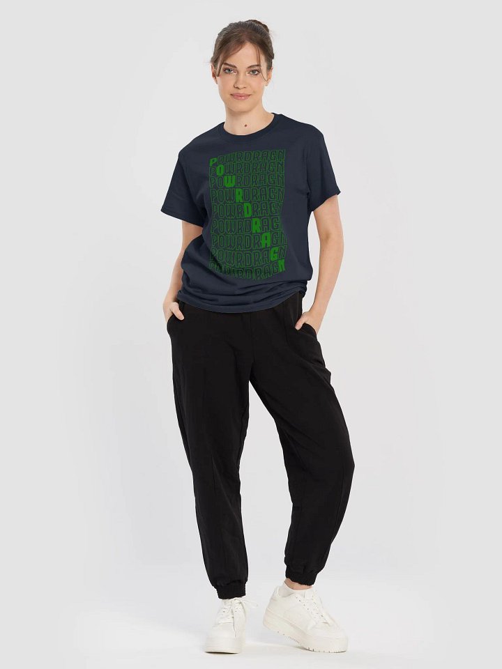 PowrDragn Matrix Letters Tee product image (1)