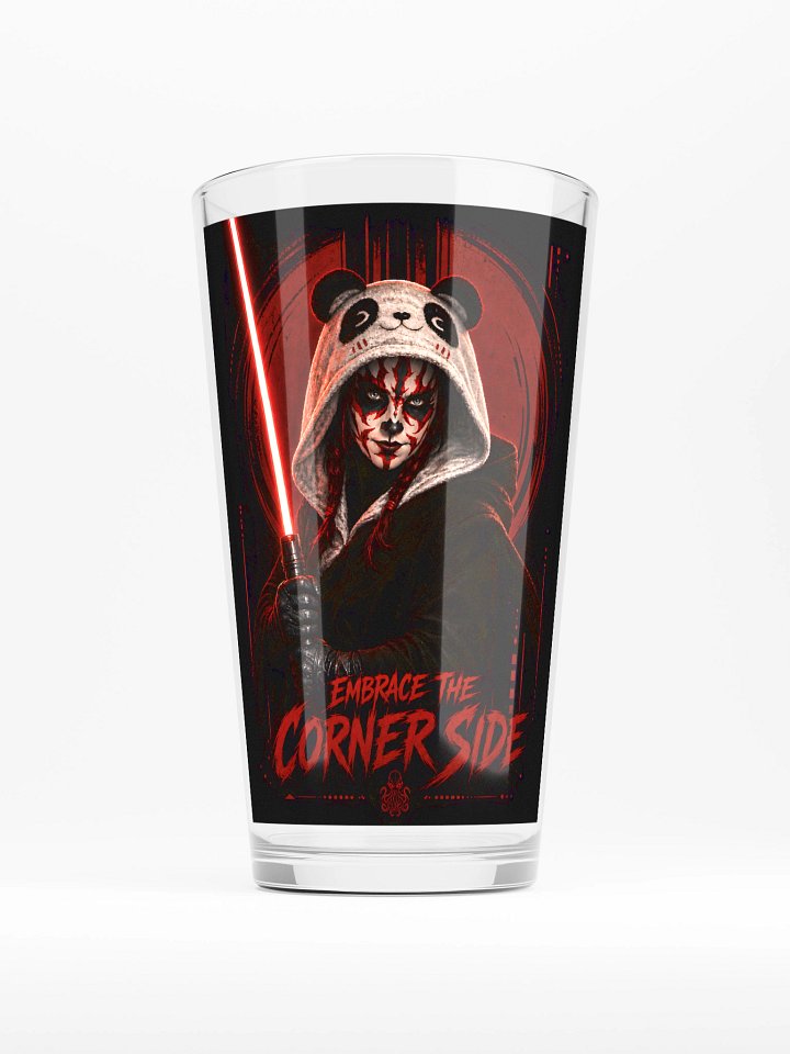 EMBRACE THE CORNER SIDE – Pint Glass product image (1)