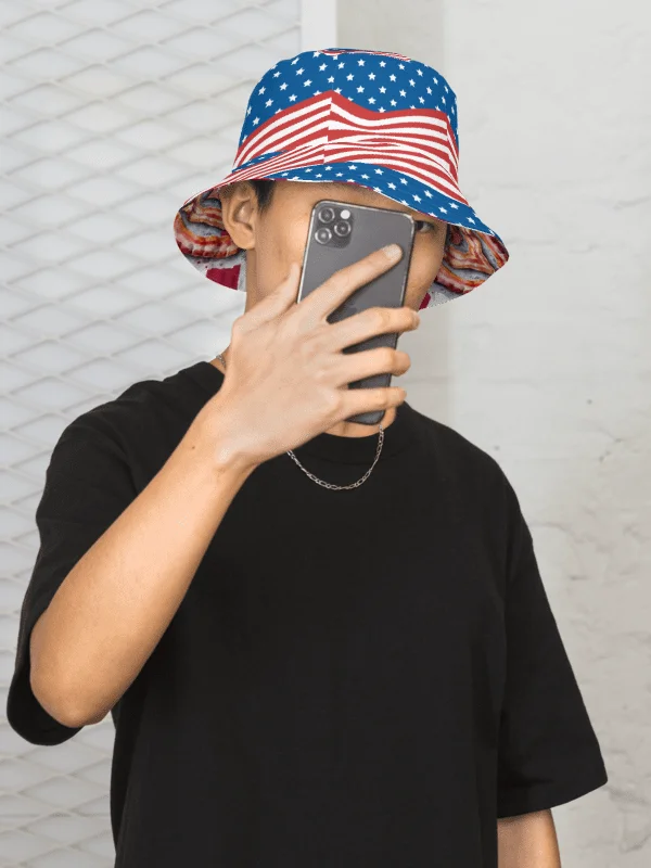 Bacon USA Reversible Bucket Hat product image (4)
