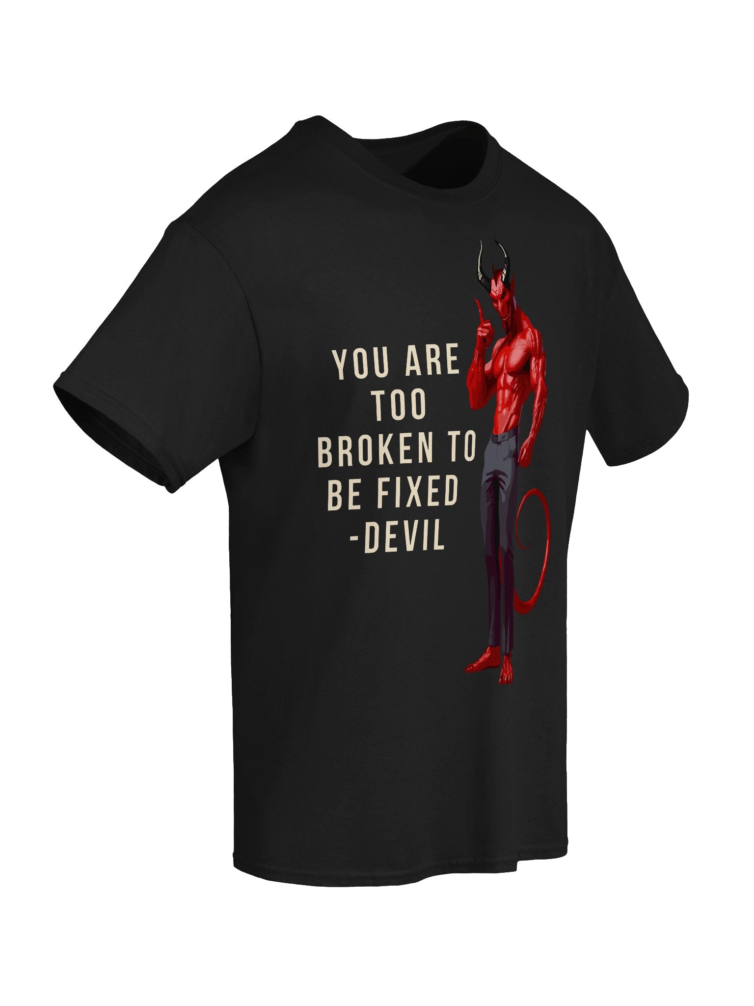 Broken to Be Fixed Devil Tee product image (6)