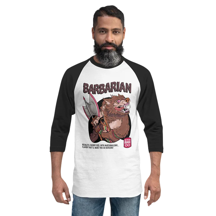 The Fruitarian BARBARIAN raglan product image (2)