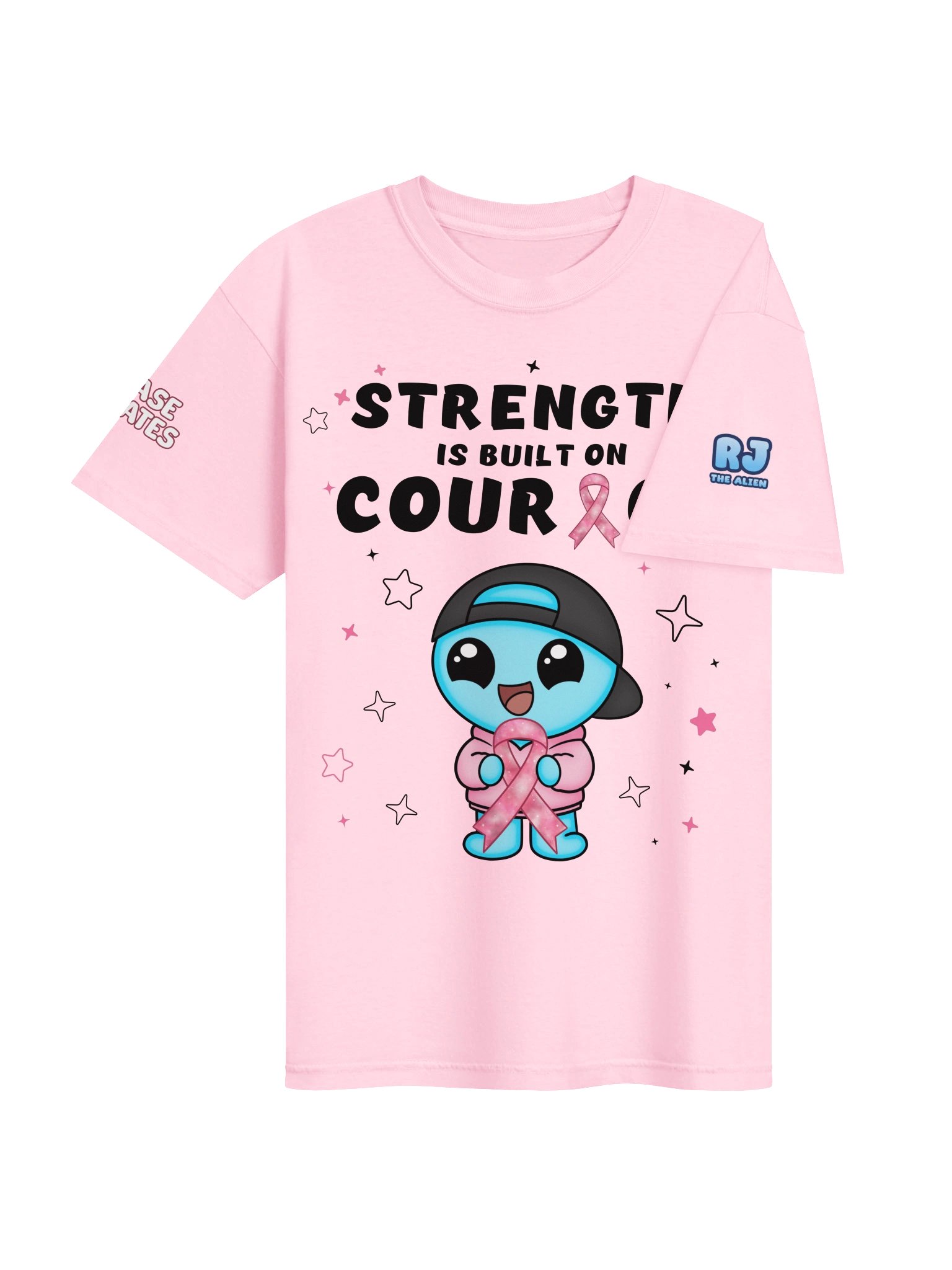 Strength Is Built On Courage Tee - Front Only product image (4)