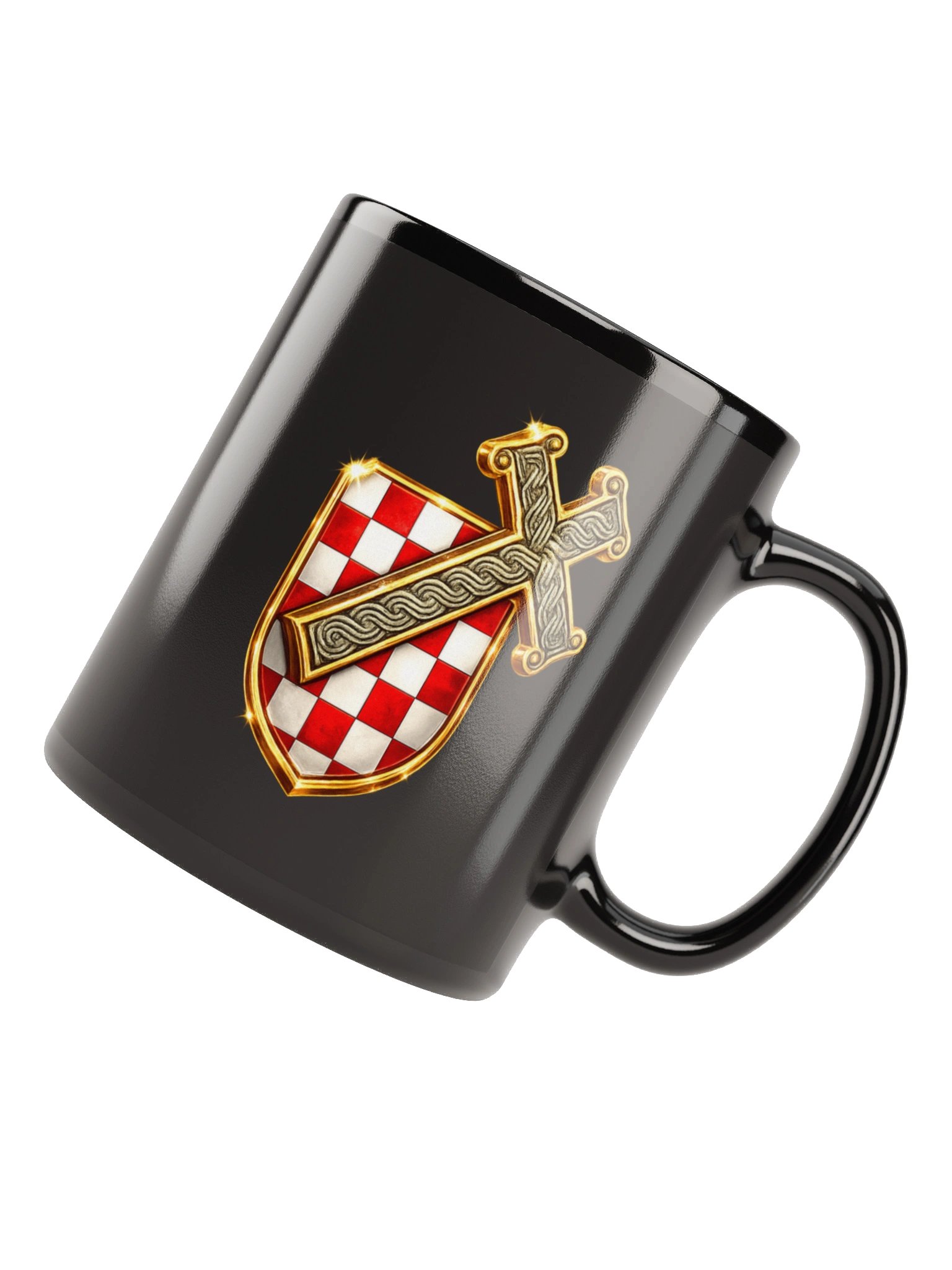 ZLATNI KRIŽ HRVATSKOG ZAVJETA - VISOKO KVALITETNA ŠALICA product image (7)