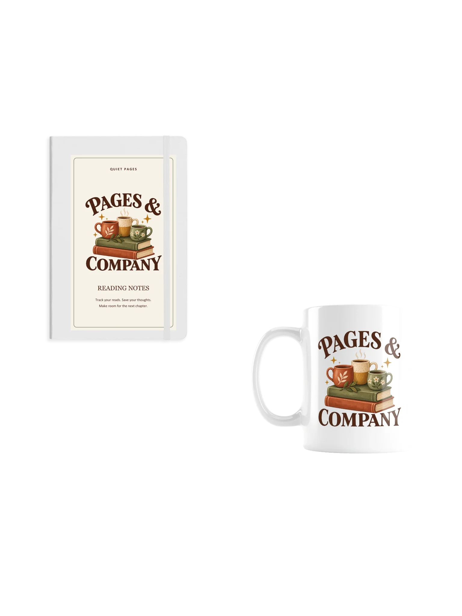 Pages & Company Light Mug & Journal Set product image (1)