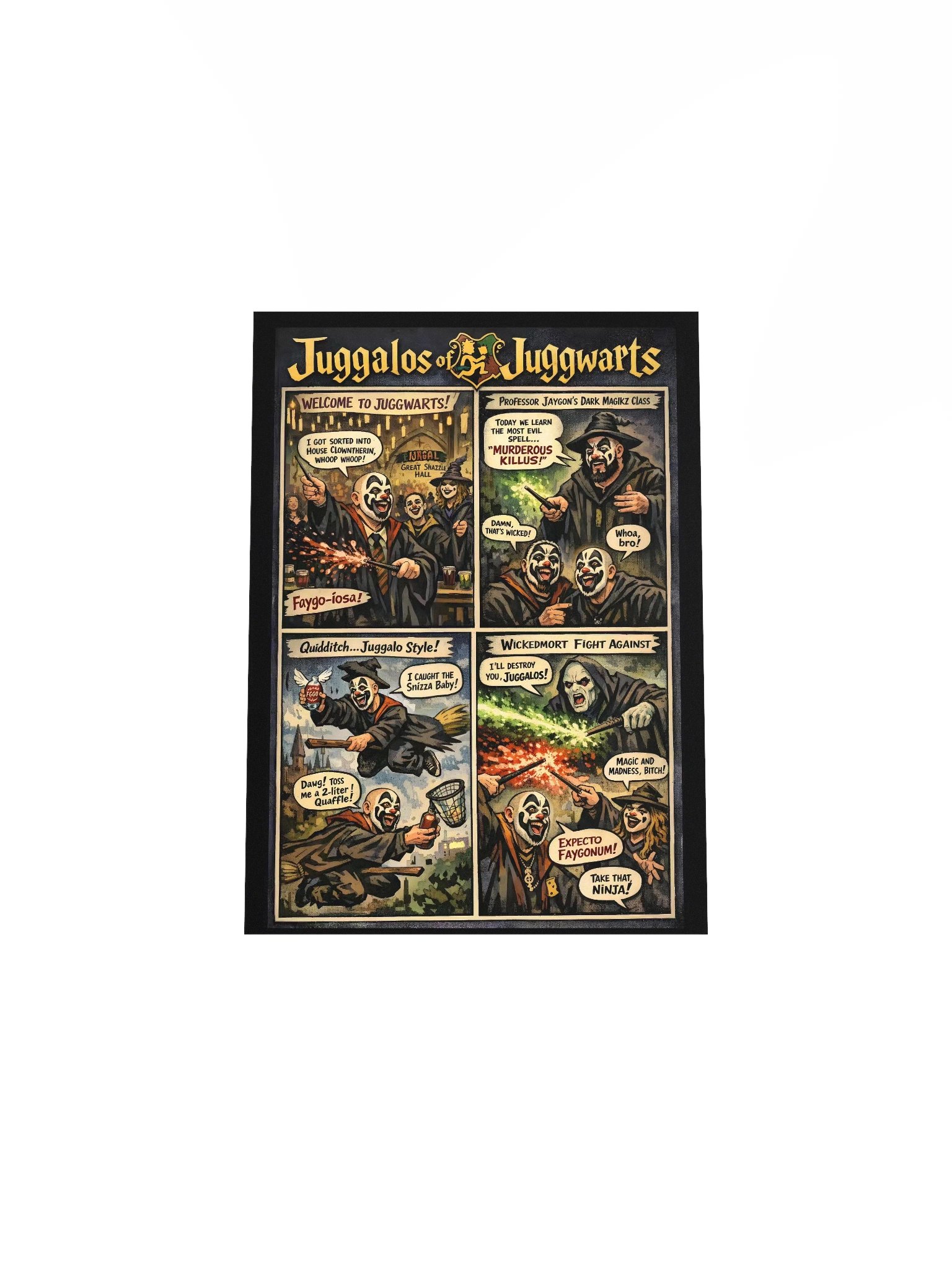 🪄 Juggalos of Juggwarts – 5x7 Matte Poster product image (4)