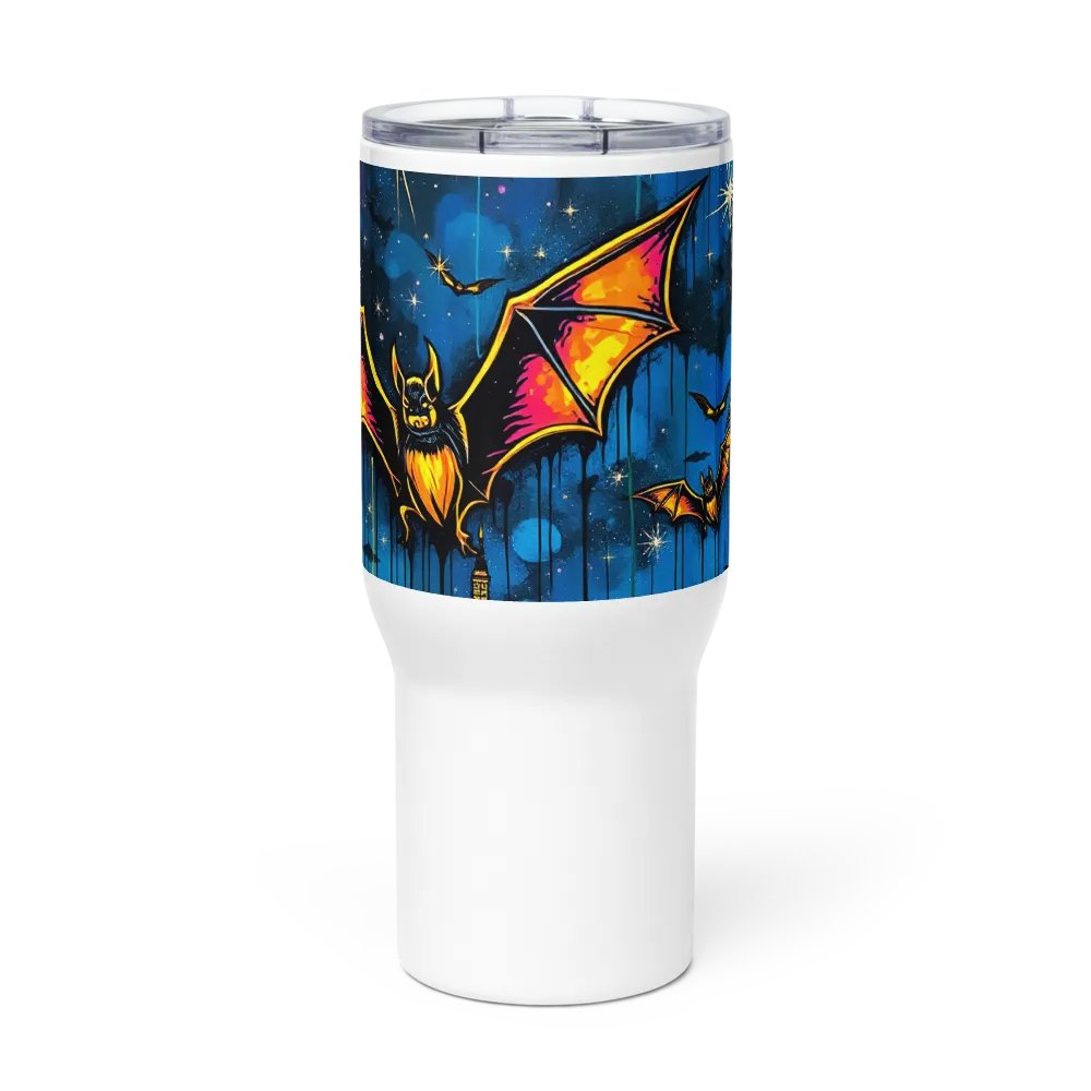 Starry Night Cityscape Travel Mug product image (3)