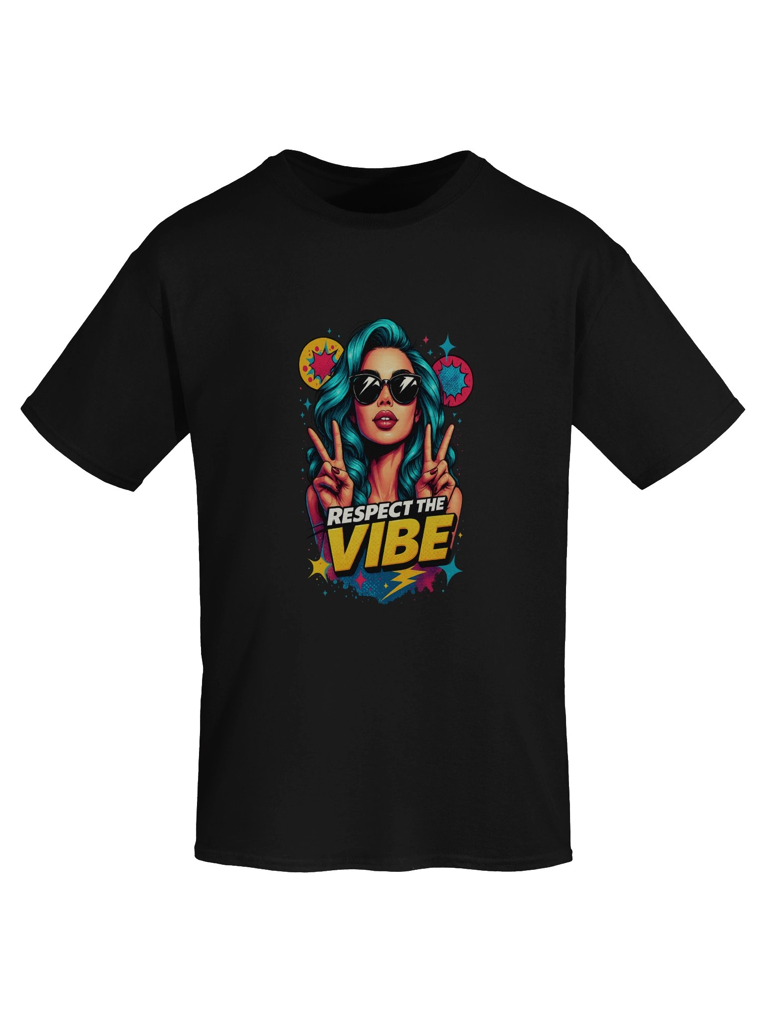 Vibrant Vibe Peace T-Shirt product image (5)