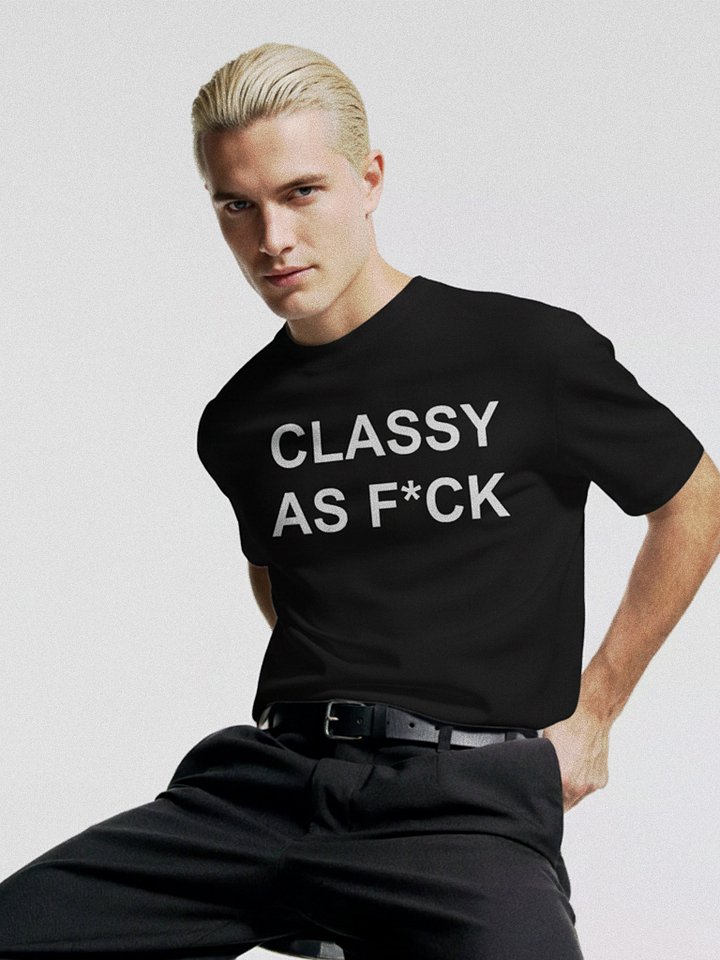 Classy As F*ck Tee product image (1)