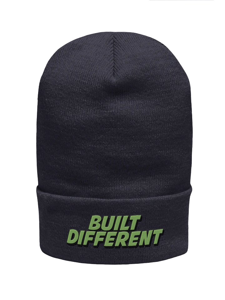 BUILT DIFFERENT BEANIE product image (2)