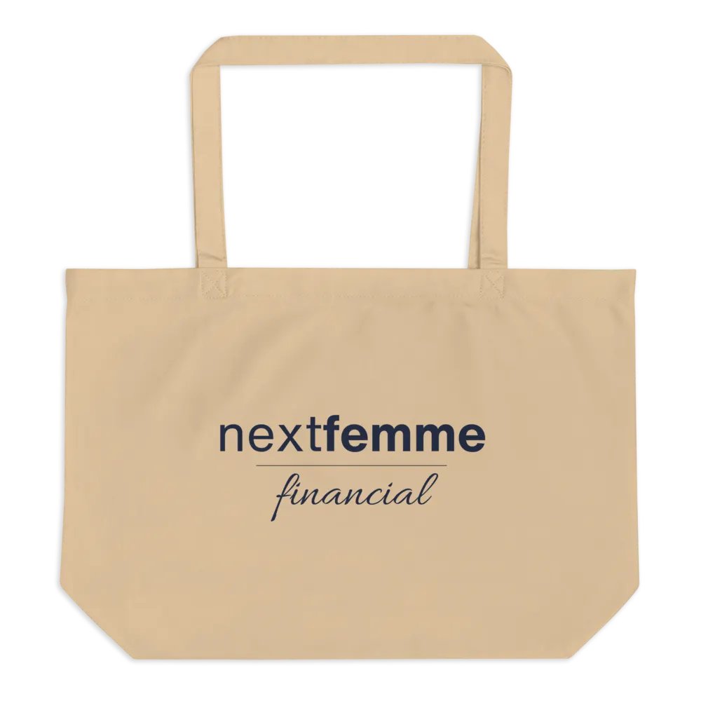 Eco Tote Too with Navy Logotype product image (1)