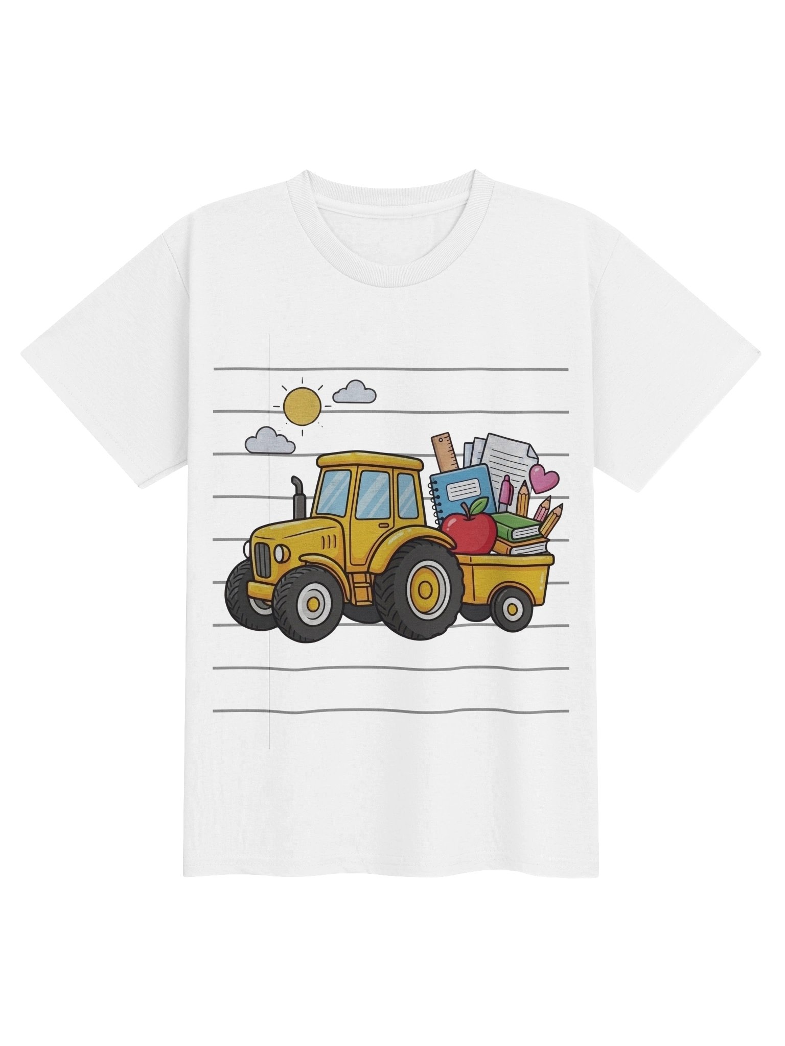 Tractor Back to School Tee 🚜📚 product image (2)