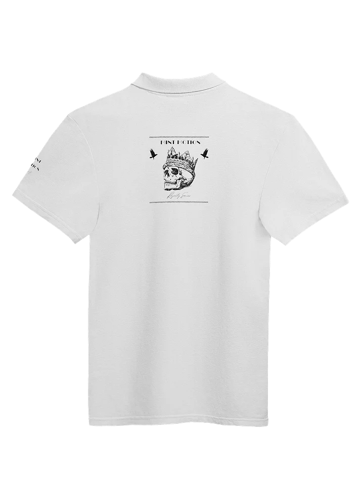 Royalty Series Black Print Premium Polo Shirt product image (12)