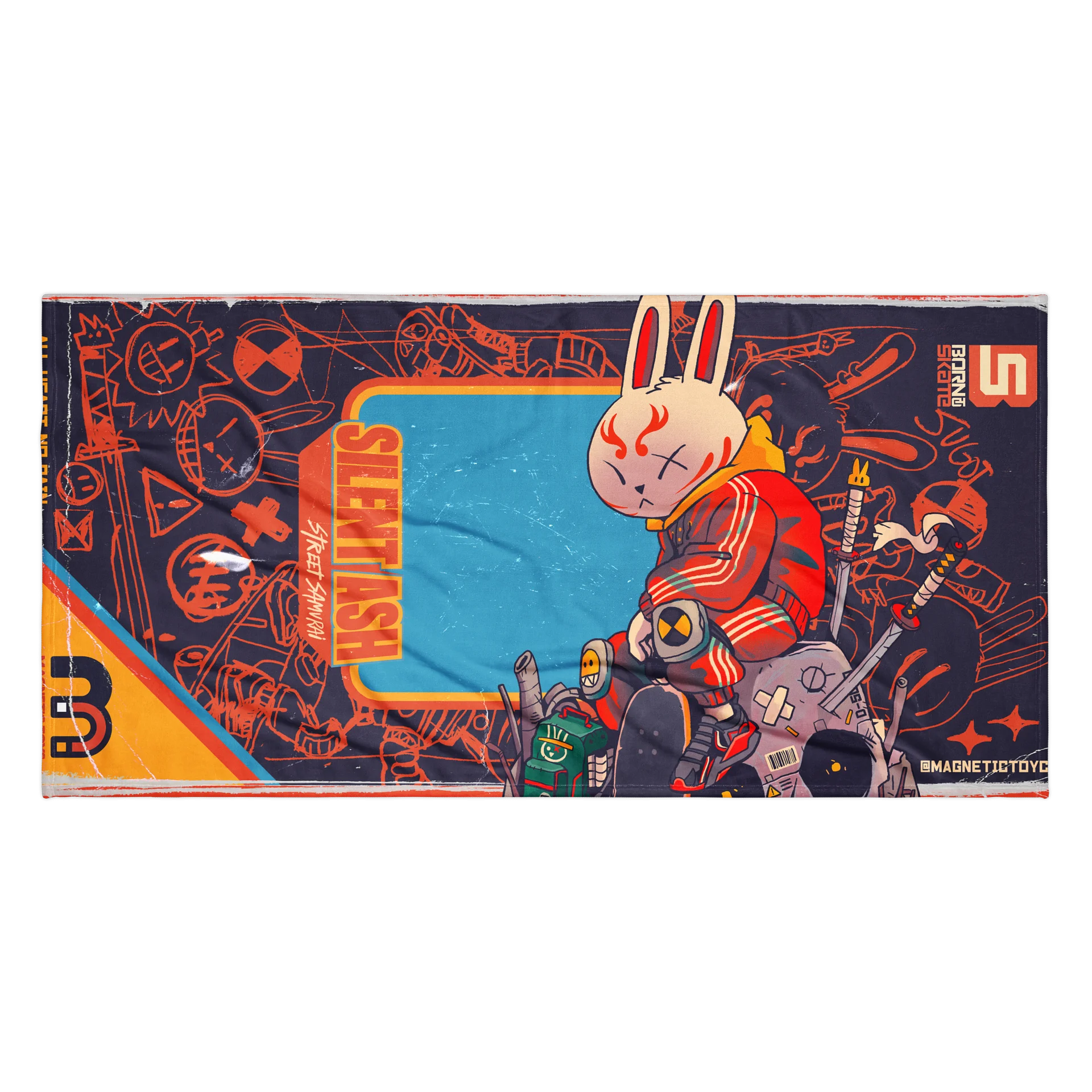 Silent Ash Beach Towel product image (1)