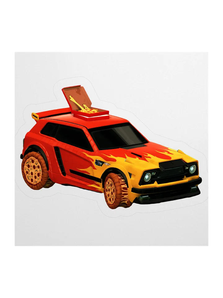 Pizza Fennec Sticker product image (2)