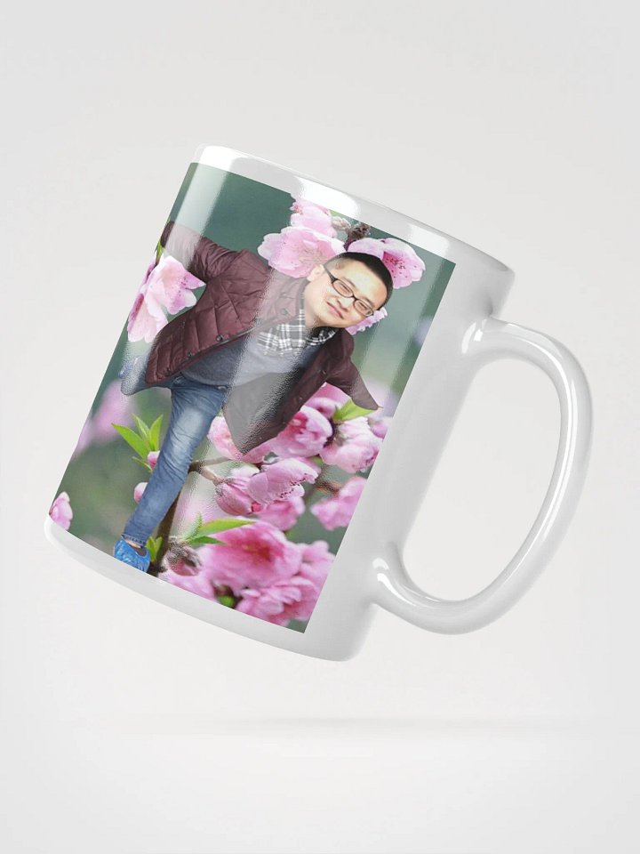 White Glossy Mug: fly product image (5)