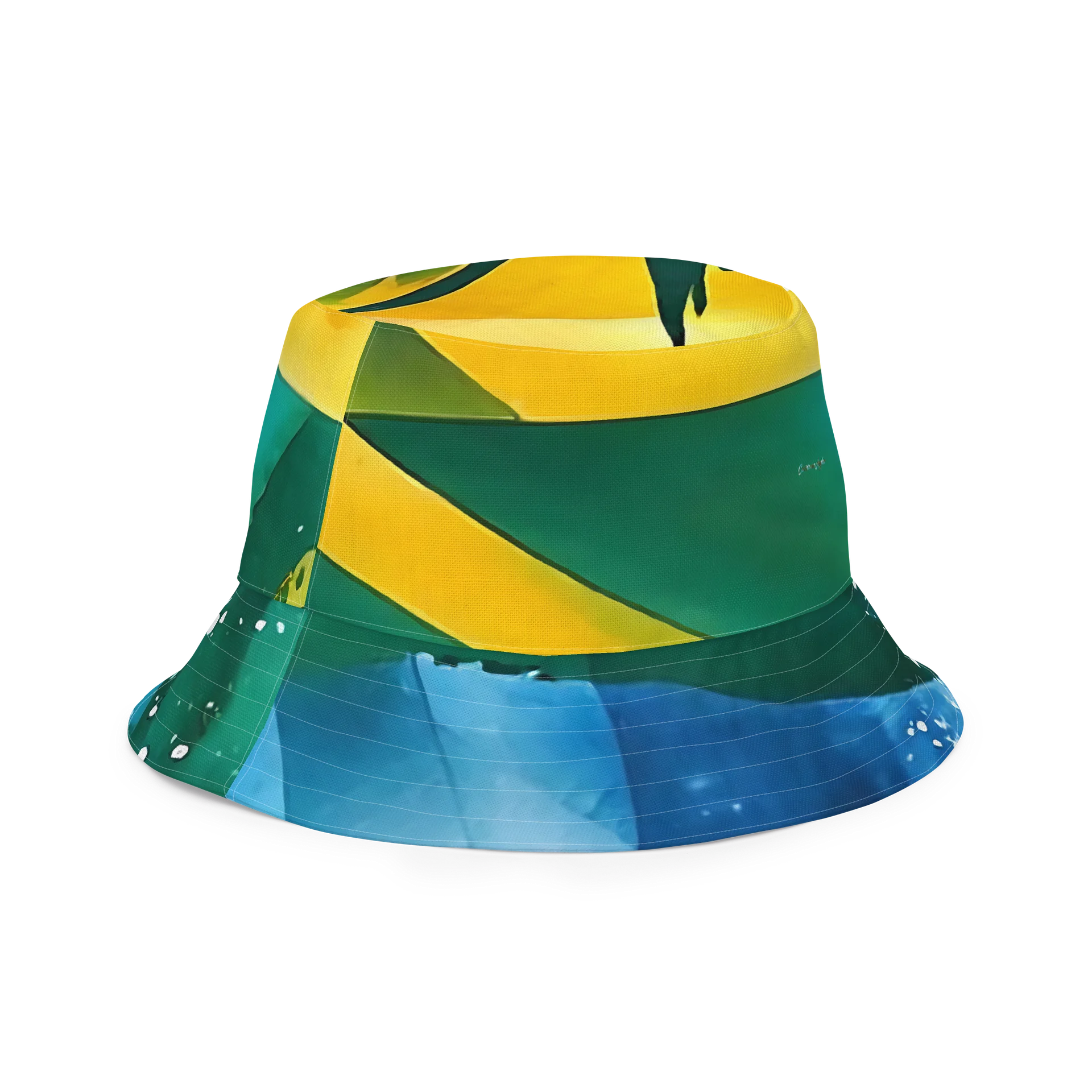 St. Vincent and the Grenadines - Abstract Diplomat Print | Reversible Bucket Hat product image (4)