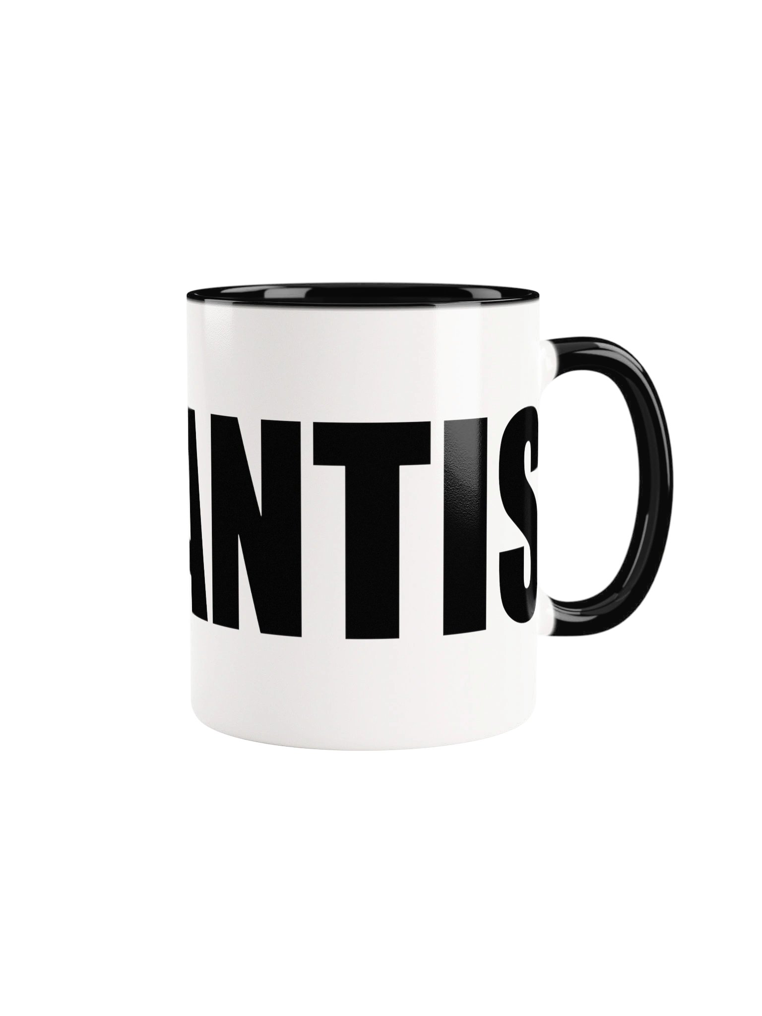 Hantis Logo Mug - Black Handle product image (2)