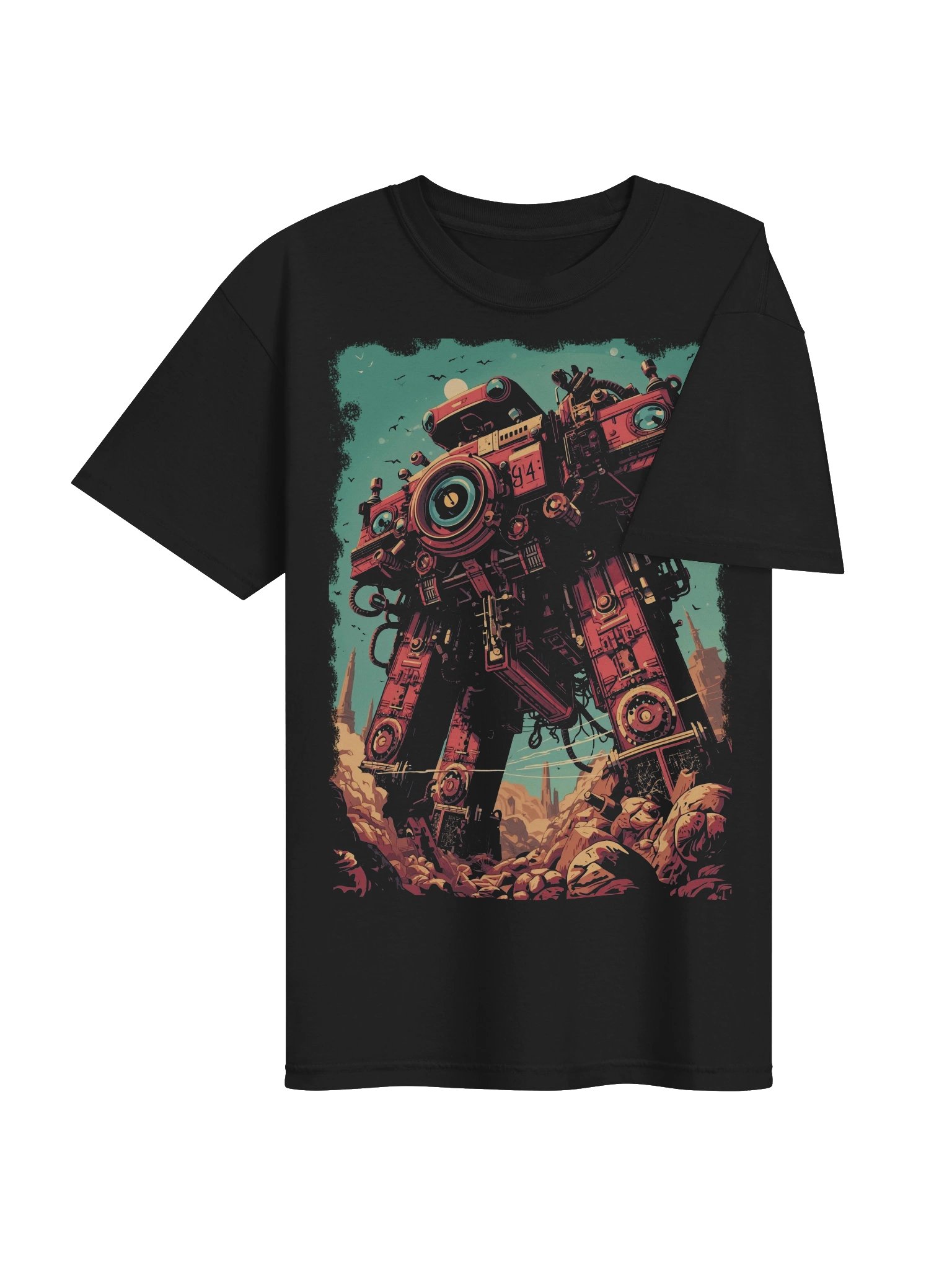 Desert Mech Eclipse Heavyweight T-Shirt product image (7)
